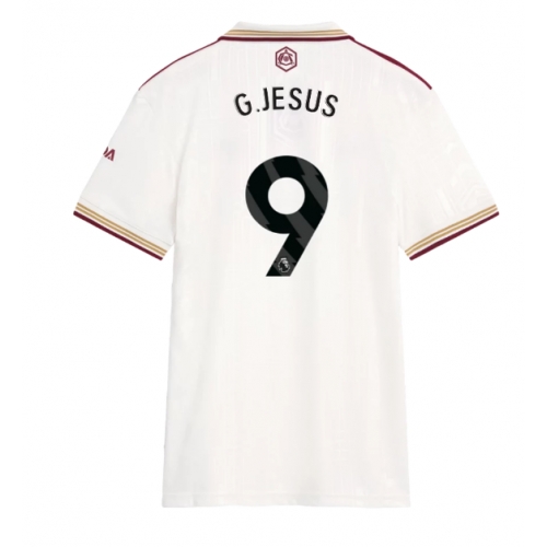 Billige Fotballdrakt Arsenal Gabriel Jesus #9 Replika Tredjedrakt Dame 2025-26 Kortermet Billige Fotballdrakt Arsenal Gabriel Jesus #9 Replika Tredjedrakt Dame 2025-26 Kortermet
